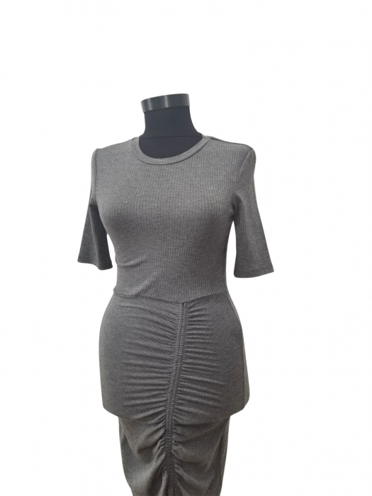 Rochie gri Stradivarius Femei-S [3]