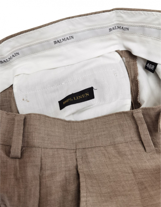 Pantaloni bej in BALMAIN Femei-L [3]