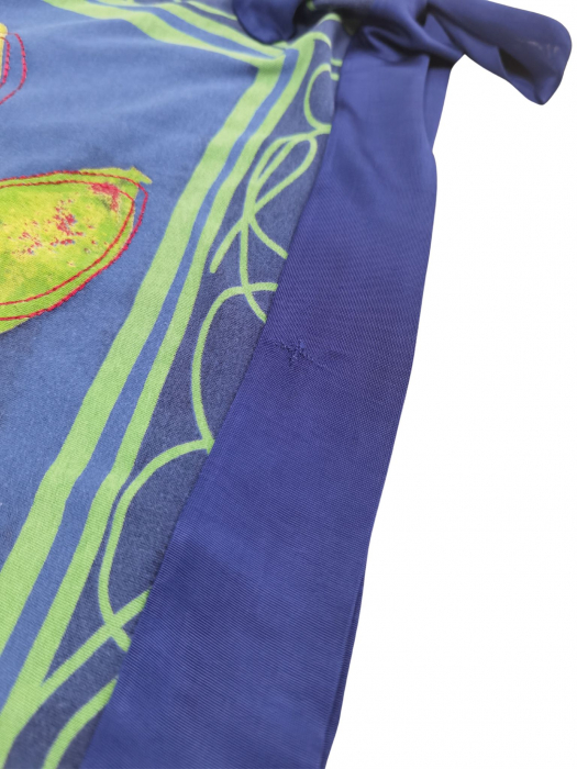 Tricou albastru Desigual Femei-S [5]