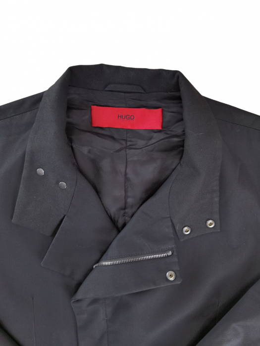 Trenci negru Hugo Boss Barbati-XL [3]