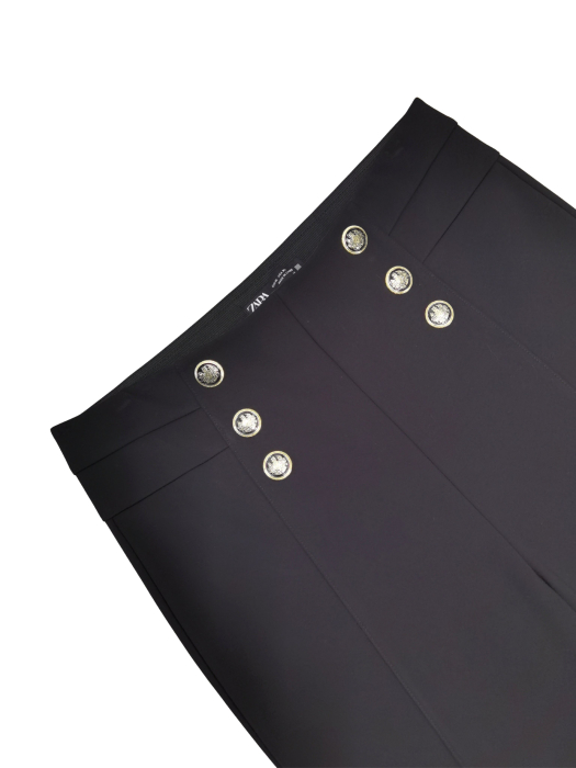 Pantaloni negri Zara Femei-XL [3]