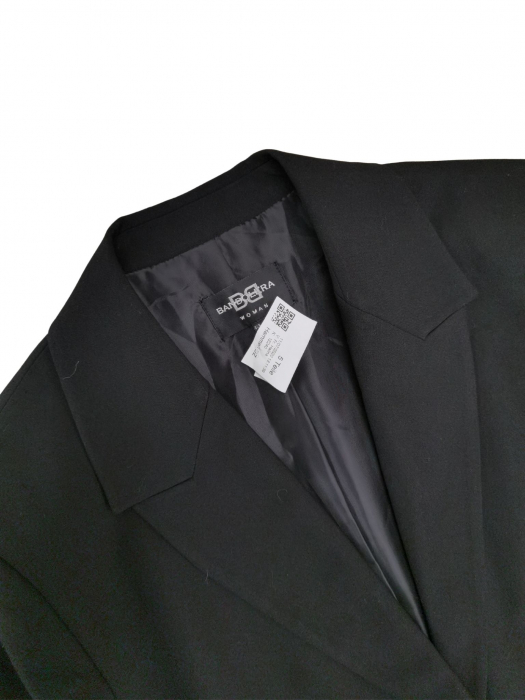 Sacou negru Bandolera Femei-L [3]