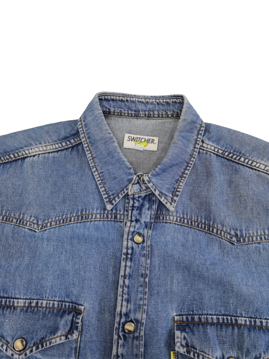 Camasa Vintage Denim Barbati-L [3]