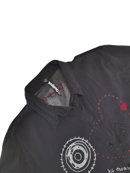 Camasa neagra Desigual Femei-M [3]