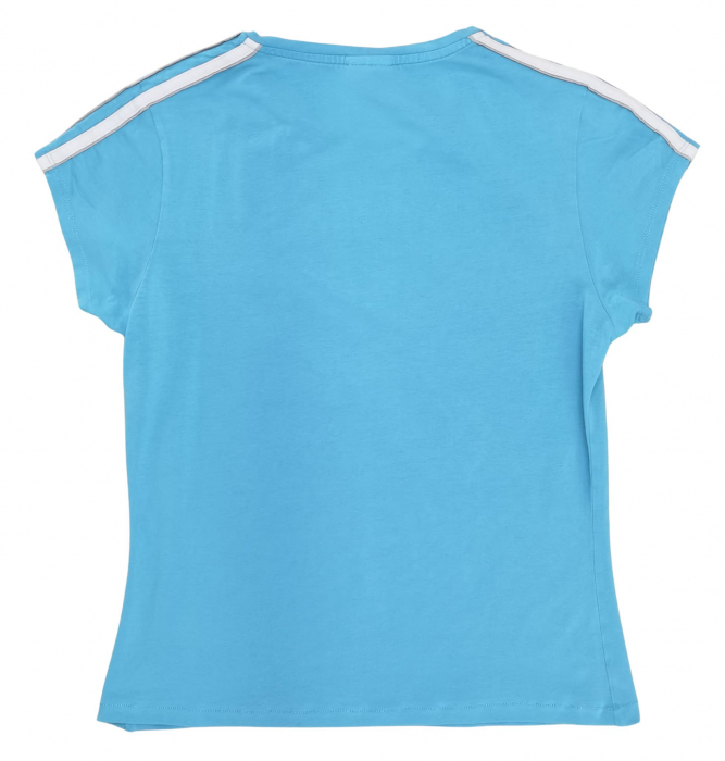 Tricou albastru adidas Femei-M [2]