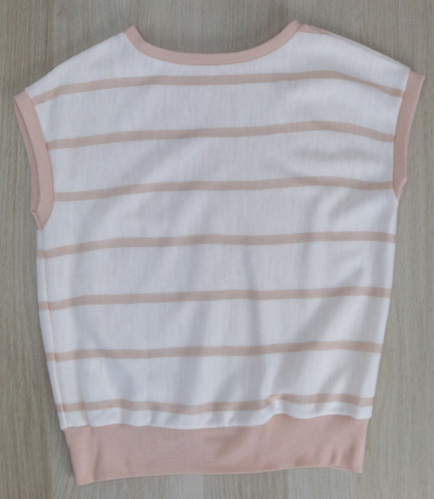 Tricou bej Retro Femei-S [2]
