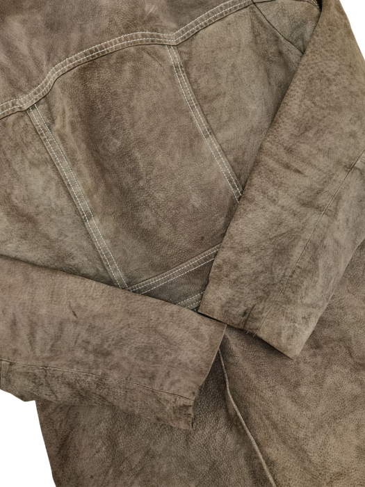 Geaca piele intoarsa Vintage Femei-L [3]