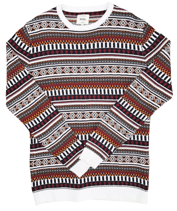 Pulover bumbac Rebel Barbati-L [1]