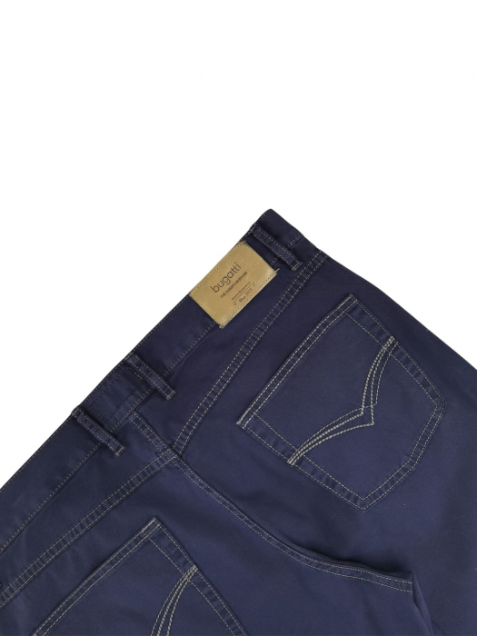Pantaloni bleumarin Bugatti Barbati-L [4]