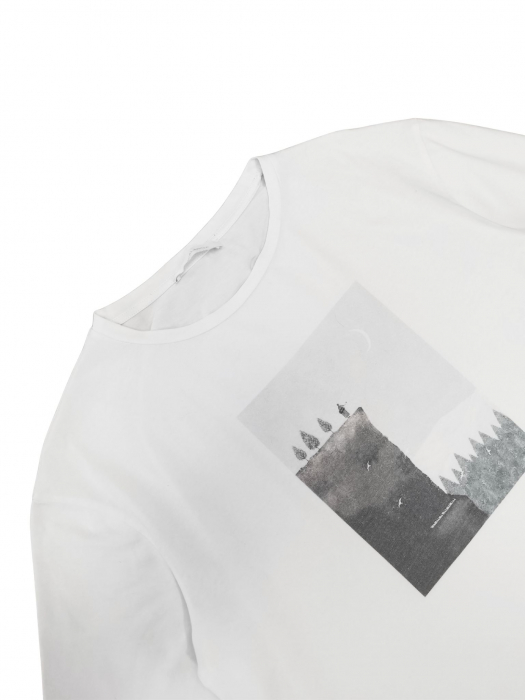 Tricou alb Biancalancia Barbati-M [3]