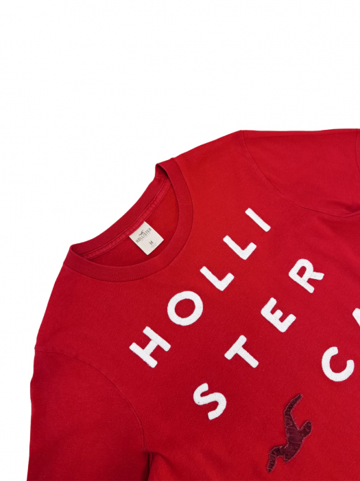 Tricou rosu Hollister Barbati-M [3]
