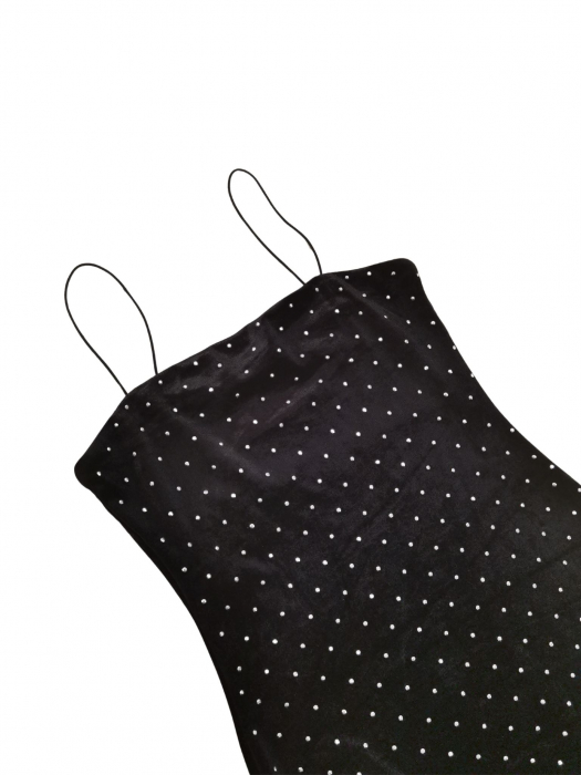 Rochie catifea cu aplicatii Femei-S [3]
