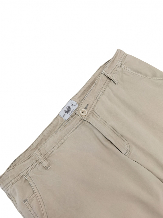 Pantaloni bej Poloclub Barbati-XL [3]