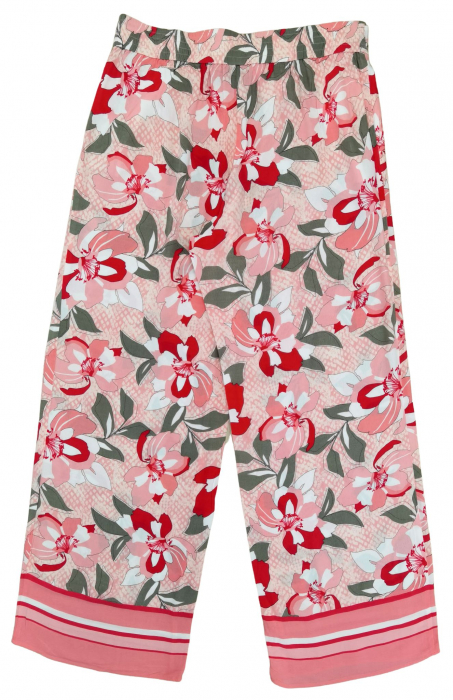 Pantaloni cu imprimeu Retro Femei-L [2]