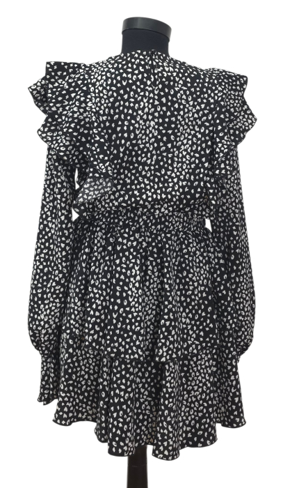 Rochie cu imprimeu Retro Femei-M [2]
