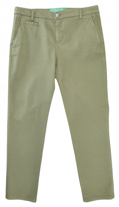Pantaloni verzi Benetton Femei-L [1]