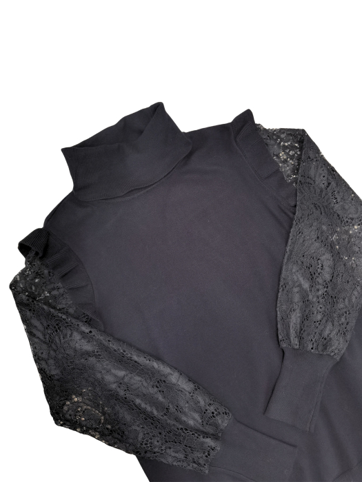 Pulover cu dantela Retro Femei-M [3]