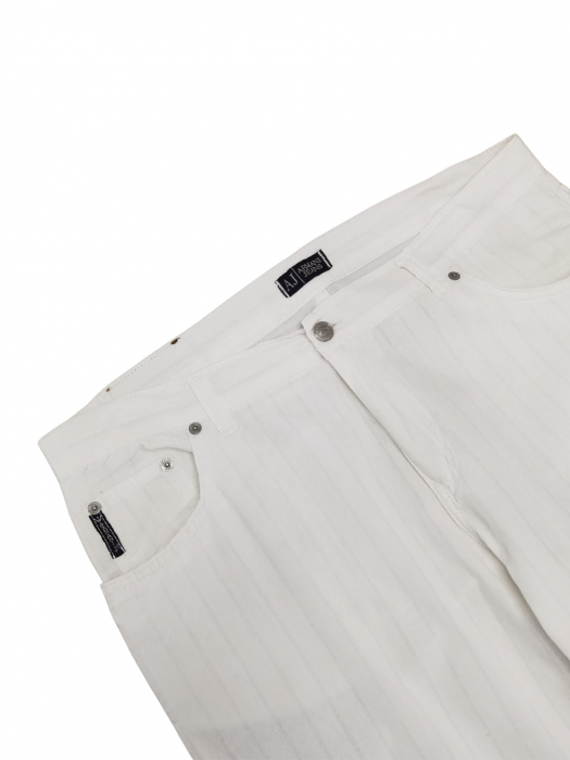 Pantaloni albi Armani Barbati-XL [3]
