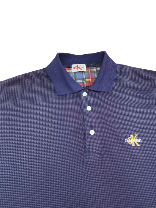Tricou albastru bumbac Barbati-XL [3]