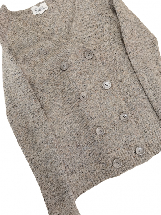 Pulover bej Vintage Femei-S [3]