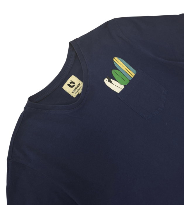 Tricou albastru Londinese Barbati-S [3]