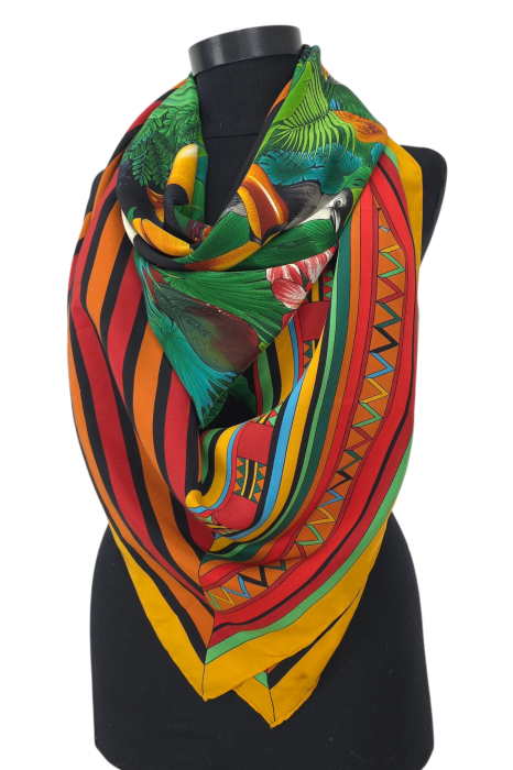 Esarfa cu imprimeu XL Femei [2]