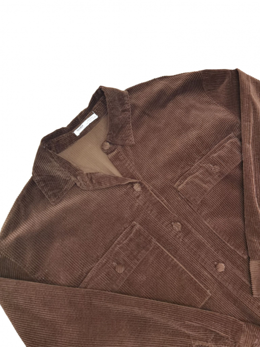 Camasa maro Pull&Bear Barbati-L [3]