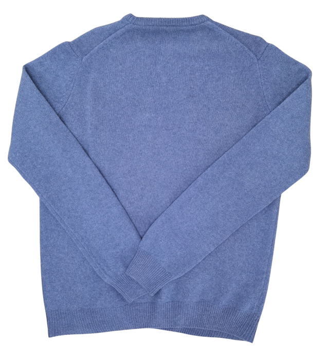 Pulover albastru lana Barbati-M [2]