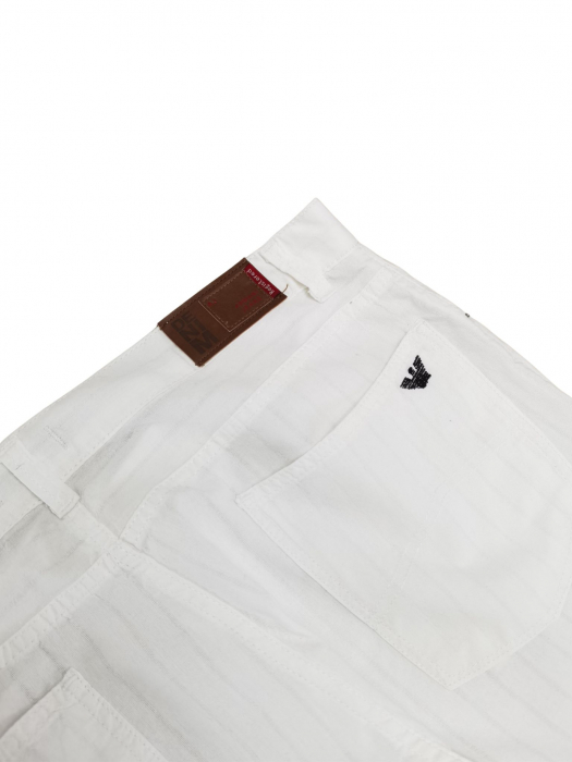 Pantaloni albi Armani Barbati-XL [4]