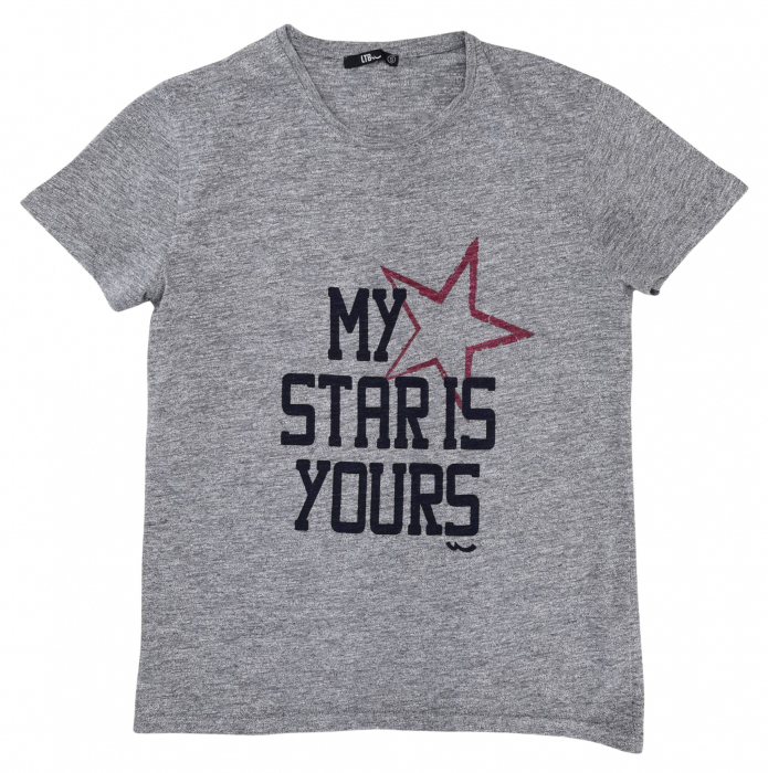 Tricou gri Retro Femei-S [1]