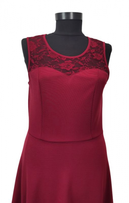 Rochie visinie Retro Femei-S [3]