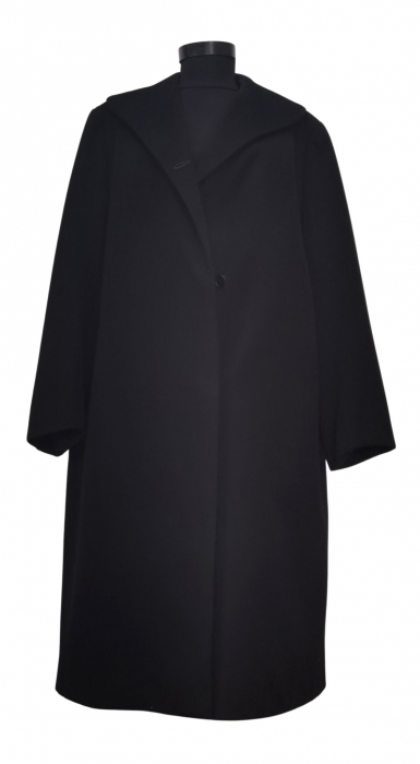 Palton negru Vintage Femei-L [1]