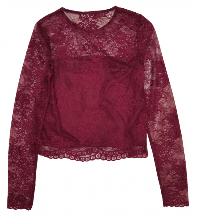 Bluza dantela Fbsister Femei-S [2]