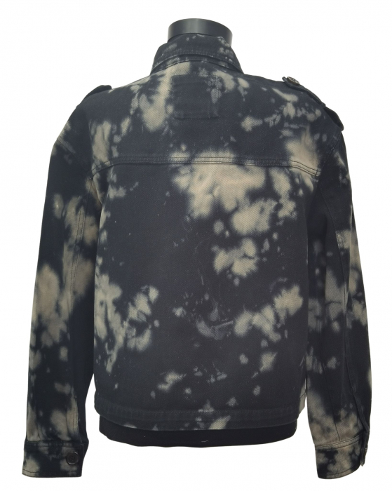 Geaca tie dye denim Femei-S [2]