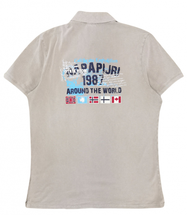 Tricou bej Napapijri Barbati-3XL [2]