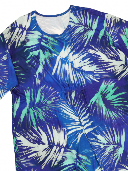 Rochie albastra Retro Femei-XXL [4]