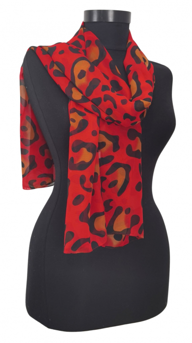 Esarfa rosie animal print Femei [1]