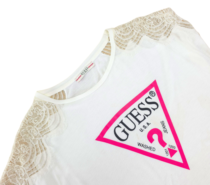 Tricou alb GUESS Femei-S [3]