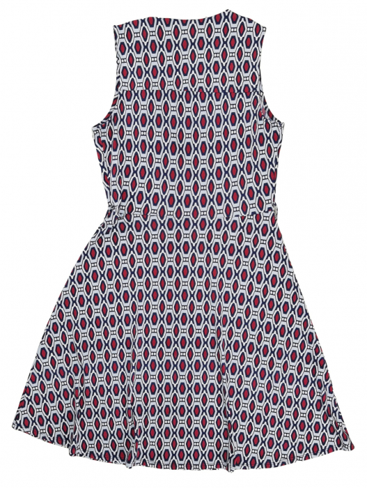 Rochie cu imprimeu Retro Femei-M [2]