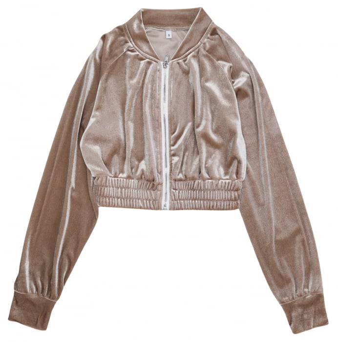 Bluza catifea Retro Femei-S [1]