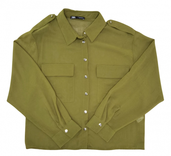 Camasa verde Zara Femei-S [1]