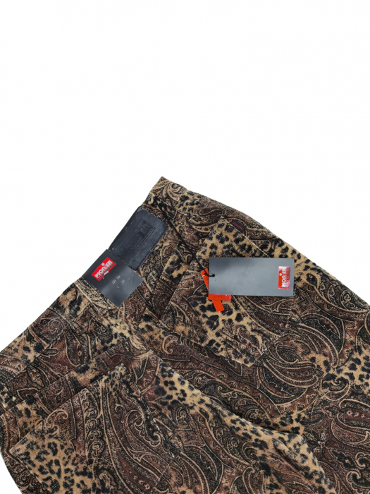 Pantaloni animal print Retro Femei-M [4]