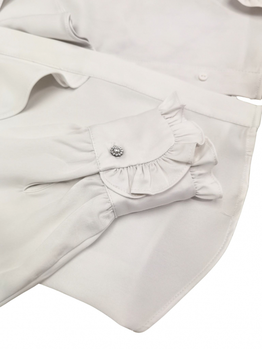 Camasa alba Zara Femei-XS [4]