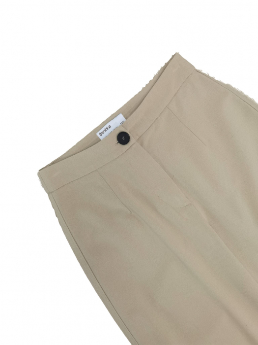 Pantaloni bej Bershka Femei-XS [3]