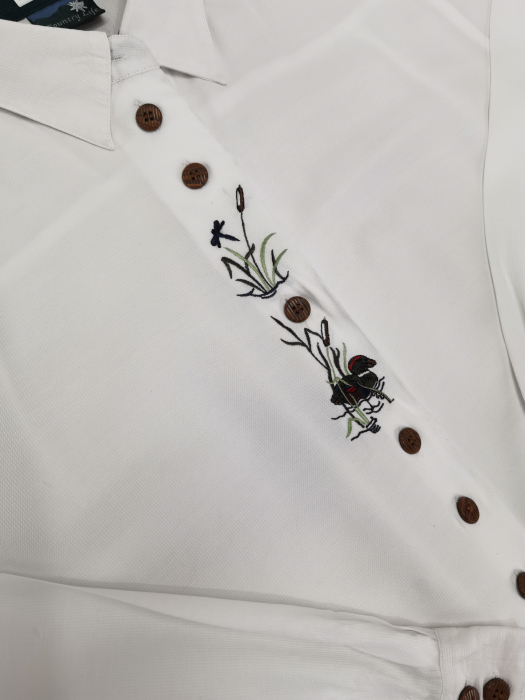 Camasa cu broderie Vintage Femei-L [4]