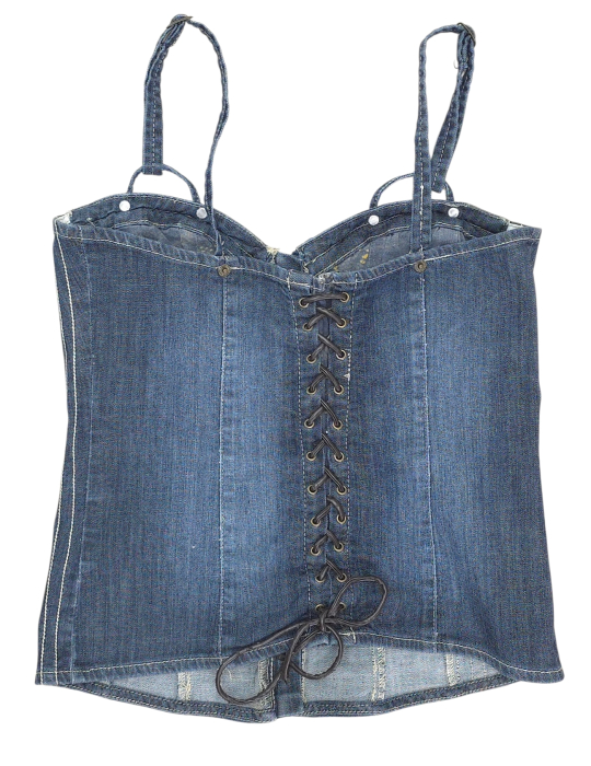 Top denim Amisu Femei-M [2]