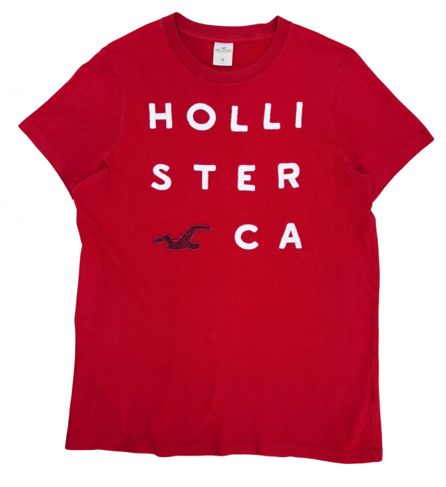 Tricou rosu Hollister Barbati-M [1]
