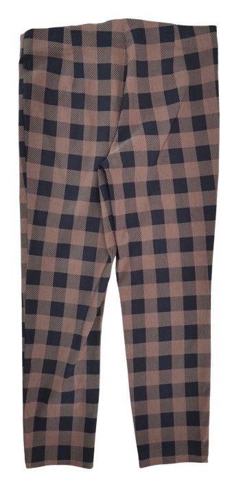 Pantaloni in carouri Essentials Femei-XL [2]