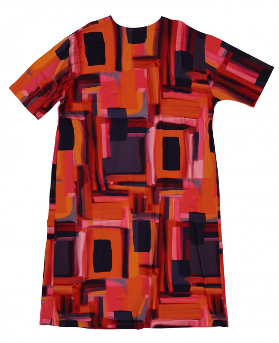 Rochie multicolora Retro Femei-XXL [3]