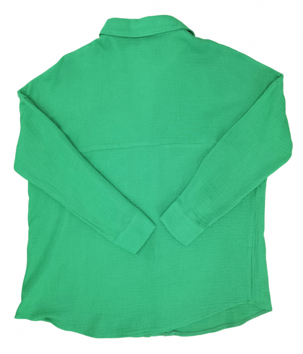 Camasa verde tip rochie Femei-M [2]